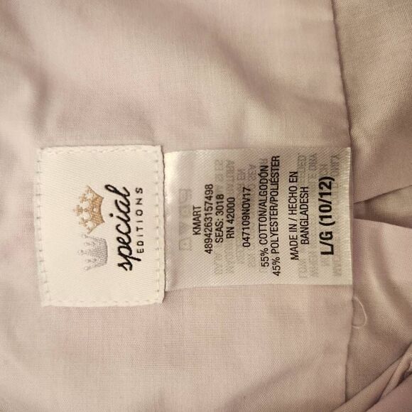 Special Editions boys youth L 10-12 barely purple lavender formal dress button u - Picture 3 of 4